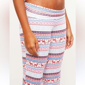 Motherhood Christmas Holiday Maternity Sleep Pant- Size Medium